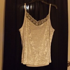 Velvet tank